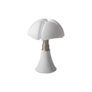 pipistrello medio white matt-tavolo-martinelli luce